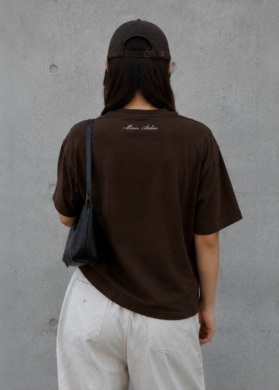 Mixer Atelier Brown/White T-shirt